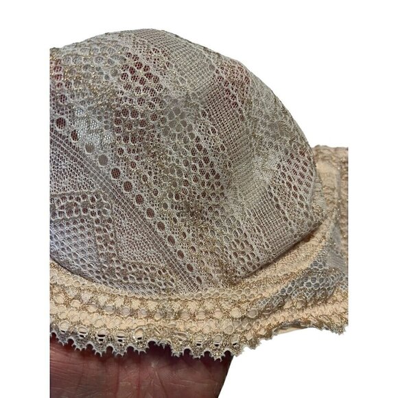 Etam Underwire Beige with Sparkles, Sublime Minimizer Bra, 40DD - Picture 6 of 8